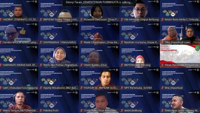 
					Tingkatkan Kapasitas SDM Aparatur Bidang Pariwisata, Kemenpar Gelar Stakeholder Meeting