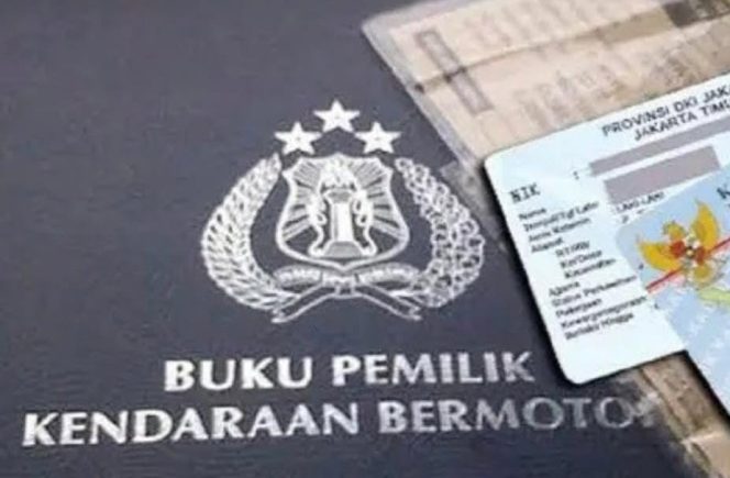
					FOTO: KTP dan STNK asli Buku Pemilik Kendaraan Bermotor (BPKB)