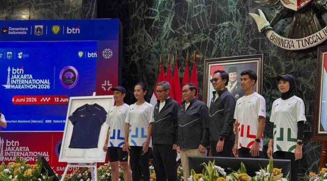 FOTO: Ajang lari internasional yang digelar 13–14 Juni 2026 ini merupakan kolaborasi Pemprov DKI Jakarta dan PT Bank Tabungan Negara (Persero) Tbk dalam rangka HUT ke-499 Kota Jakarta