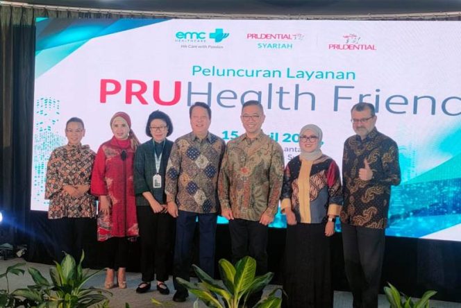 
					FOTO: Prudential Indonesia dan Prudential Syariah bersama EMC Healthcare resmi meluncurkan PRUHealth Friend di RS EMC Alam Sutera, Tangerang Selatan