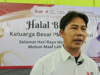 FOTO: Sekretaris Palang Merah Indonesia (PMI) Kota Bekasi, Kusnaman