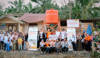 FOTO: MUFG Bank Jakarta bersama PT Bank Danamon Indonesia Tbk dan PT Adira Dinamika Multi Finance Tbk meluncurkan Program Sarana Air Bersih Nusantara