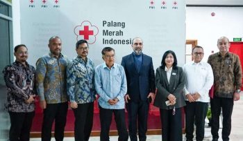 FOTO: Pertemuan dengan perwakilan Kedubes Iran dan Kementerian Luar Negeri di Markas PMI