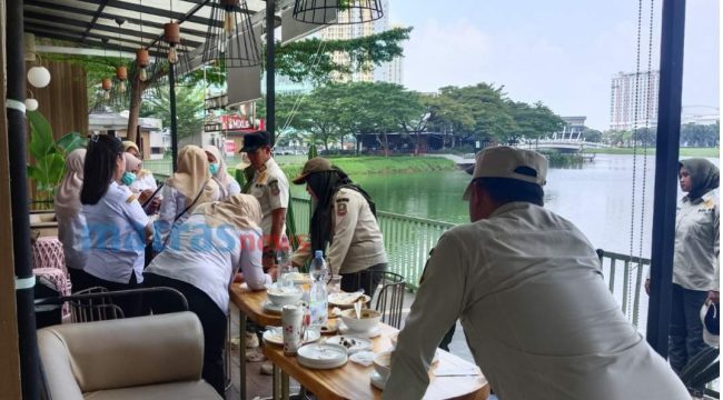 Foto istimewa: 10 ASN Pemkot Bekasi Terjaring Razia di Kafe Saat Jam Kerja