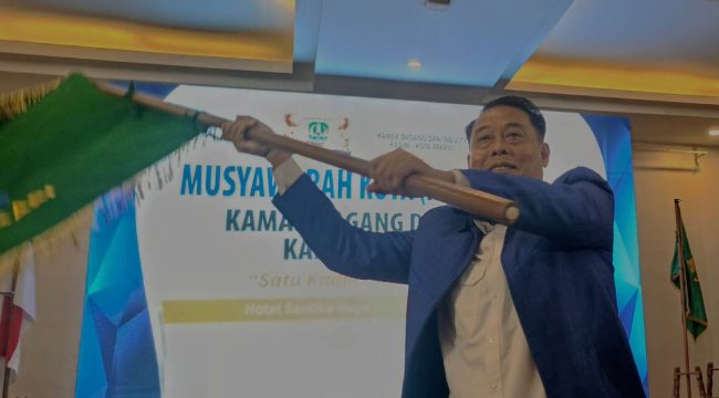 FOTO: Ketua Kadin Kota Bekasi terpilih, Qadar Ruslan Siregar