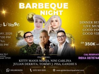 FOTO: BBQ Night & Piano Lounge di Golden Boutique Nostalgia Nini Carlina hingga Tommy J. Pisa