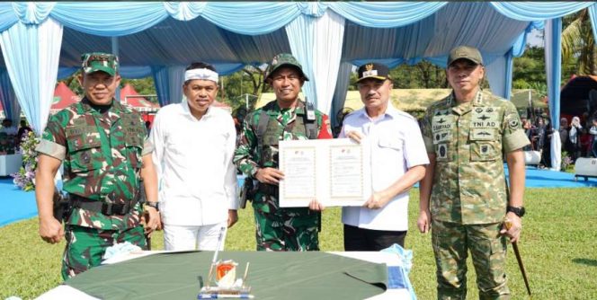 
					Sukses Capai Target 100%, Program TMMD Ke-128 Resmi Ditutup  ‎