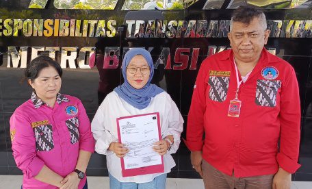 FOTO: Orang tua korban penganiayaan di dampingi Kuasa hukum