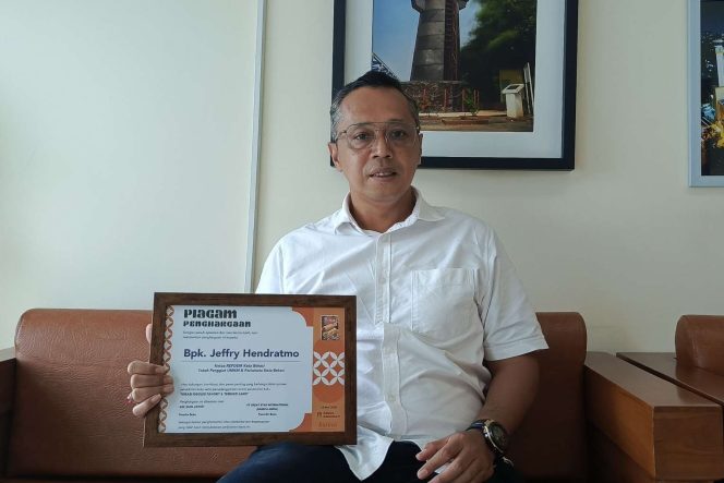 
					FOTO: Ketua DPC Relawan Perjuangan Demokrasi (Repdem) Kota Bekasi, Jeffry Hendratmo