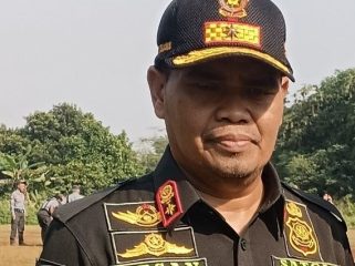 FOTO: Kasatpol PP Kota Bekasi, Nesan Sujana