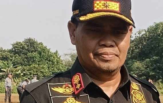 FOTO: Kasatpol PP Kota Bekasi, Nesan Sujana