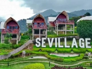 FOTO: Wisata Alam Sevillage, Destinasi Wisata Terfavorit di Puncak Bogor
