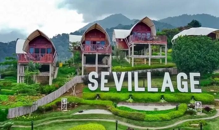 FOTO: Wisata Alam Sevillage, Destinasi Wisata Terfavorit di Puncak Bogor