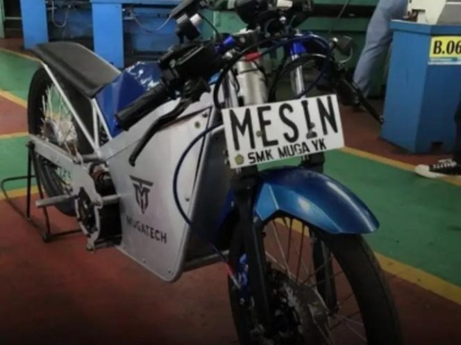 
					Mugatech, Motor Drag Listrik Karya Siswa SMK Jogja Tembus 132 Km/Jam