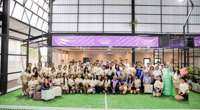 FOTO: Yoona di Armor Padel, Jakarta, menjelang hari jadinya yang ke-4 pada 23 Juni mendatang. Kegiatan itu dinamai Yoona Gentle Rally