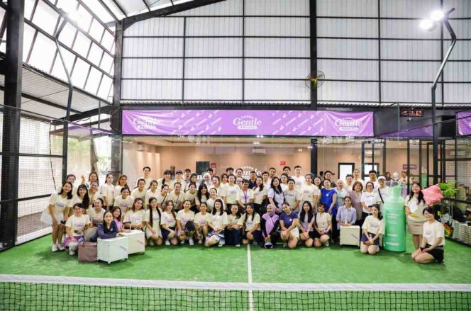 
					FOTO: Yoona di Armor Padel, Jakarta, menjelang hari jadinya yang ke-4 pada 23 Juni mendatang. Kegiatan itu dinamai Yoona Gentle Rally