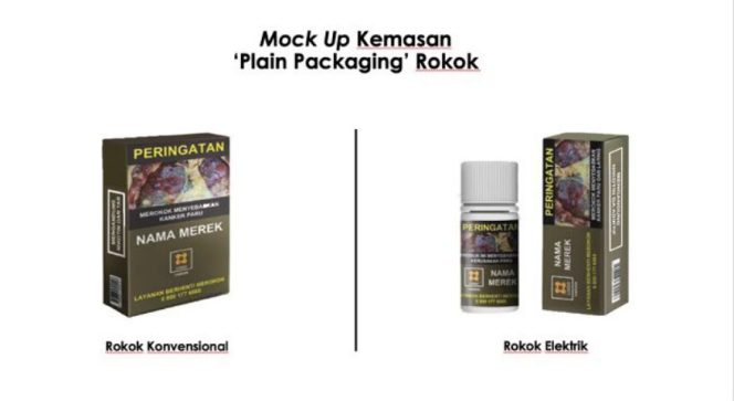 
					Bentuk dan Gambar Bungkus Rokok Bakal Seragam