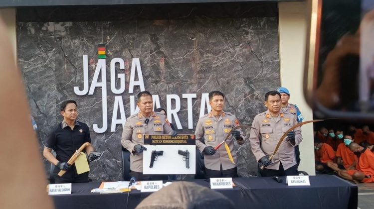 Polres Metro Bekasi Kota Amankan 69 Pelaku Curanmor dan Begal