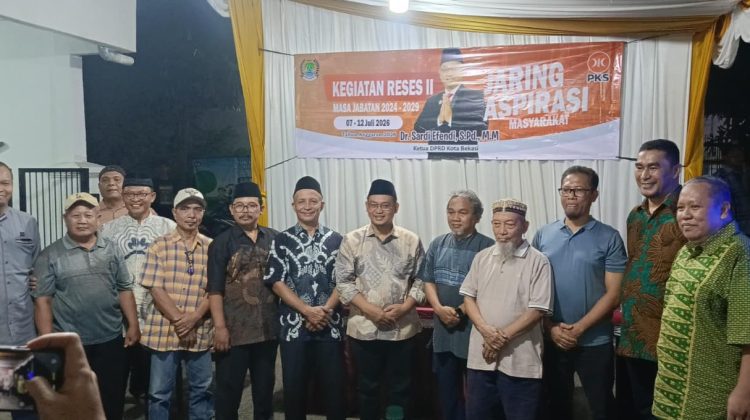 Ketua DPRD Kota Bekasi, Sardi Efendi Dorong Akselerasi Rumah Pompa di VIP