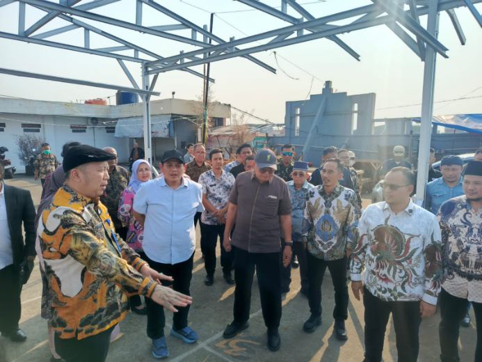 Ketua DPRD Sardi Efendi Pimpin Sidak Pasar Baru