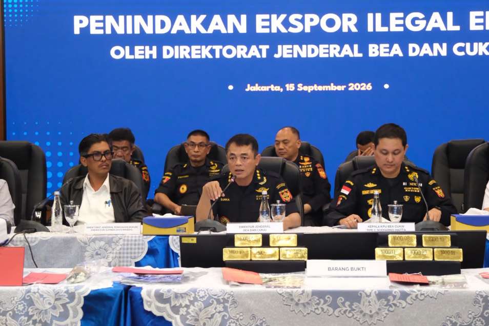 Bea Cukai Gagalkan 29 Kilogram Emas Senilai Rp73 Miliar